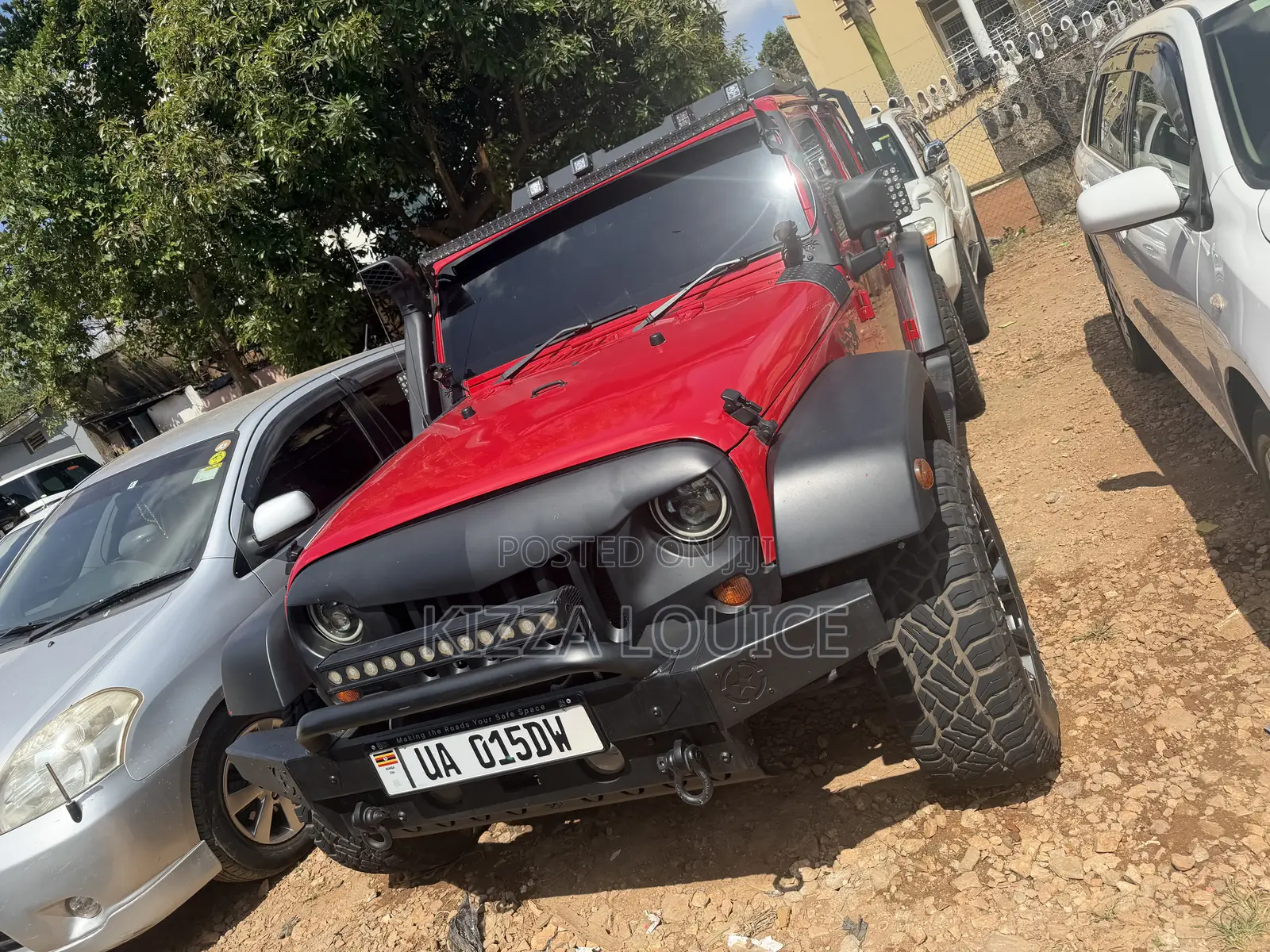 Jeep Wrangler 2012 Red