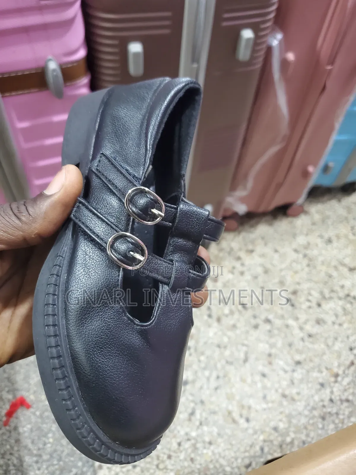 Back To School Black Shoe Size 32