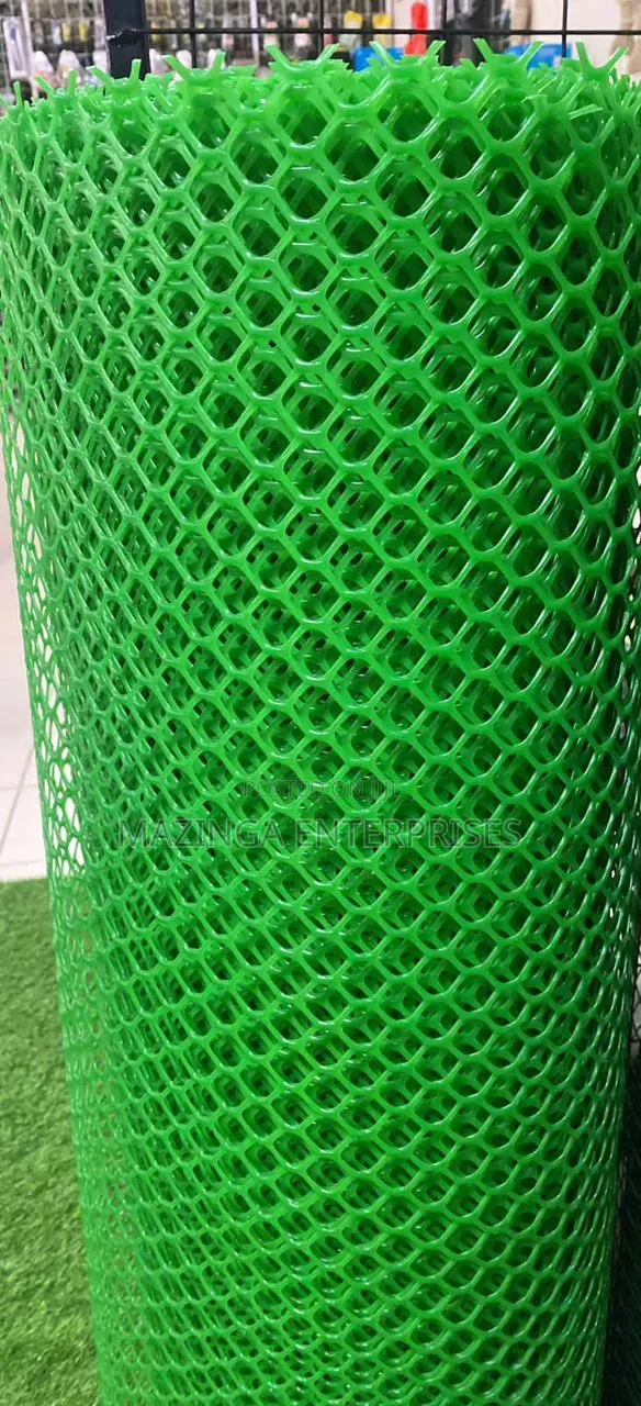 1x25mtrs Clear Square Poultry Farming Hdpe Plastic Mesh Breeding Net