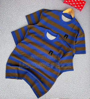 Round Neck Strips T-Shirts
