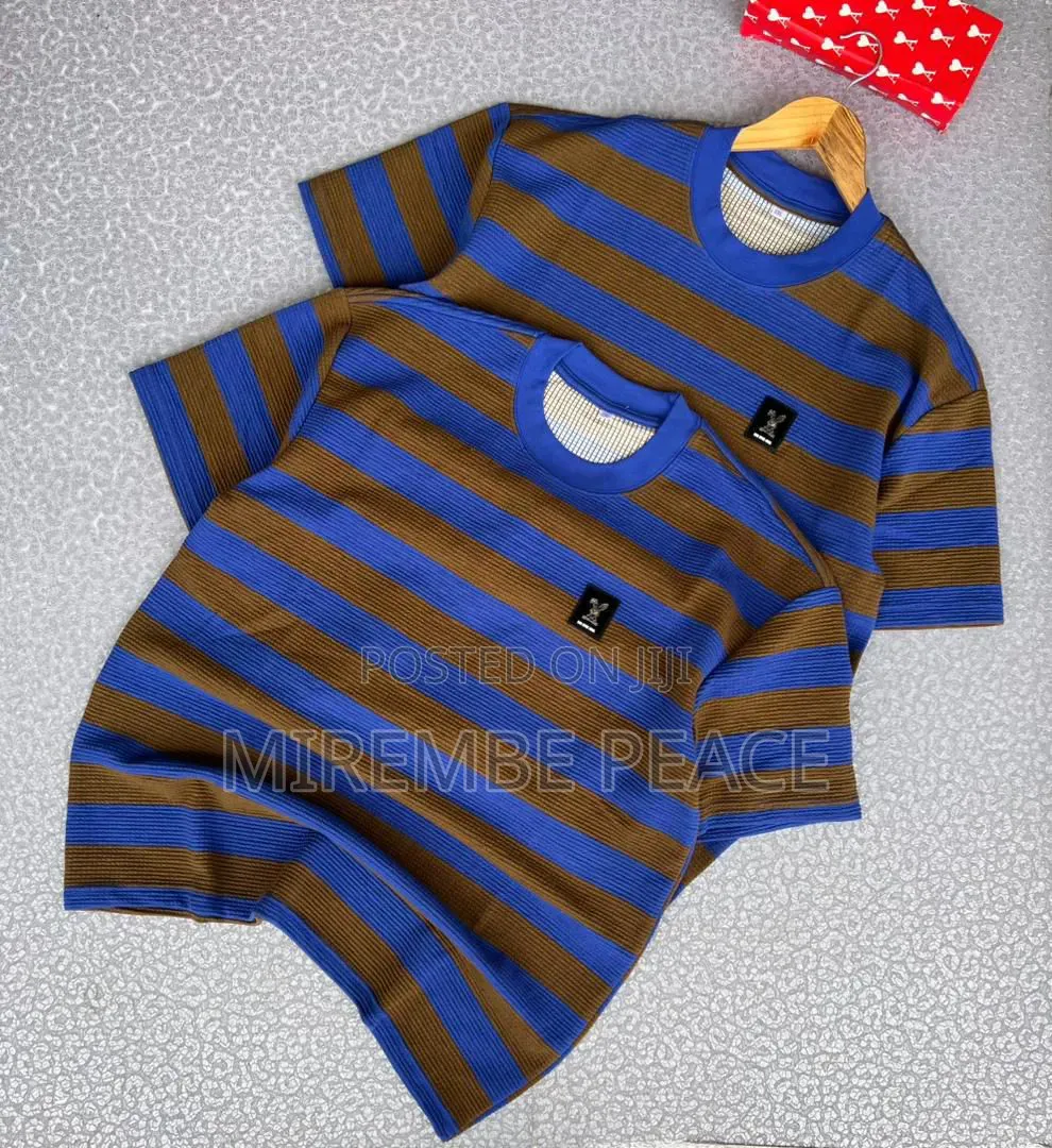 Round Neck Strips T-Shirts