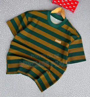 Round Neck Strips T-Shirts