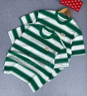 Round Neck Strips T-Shirts