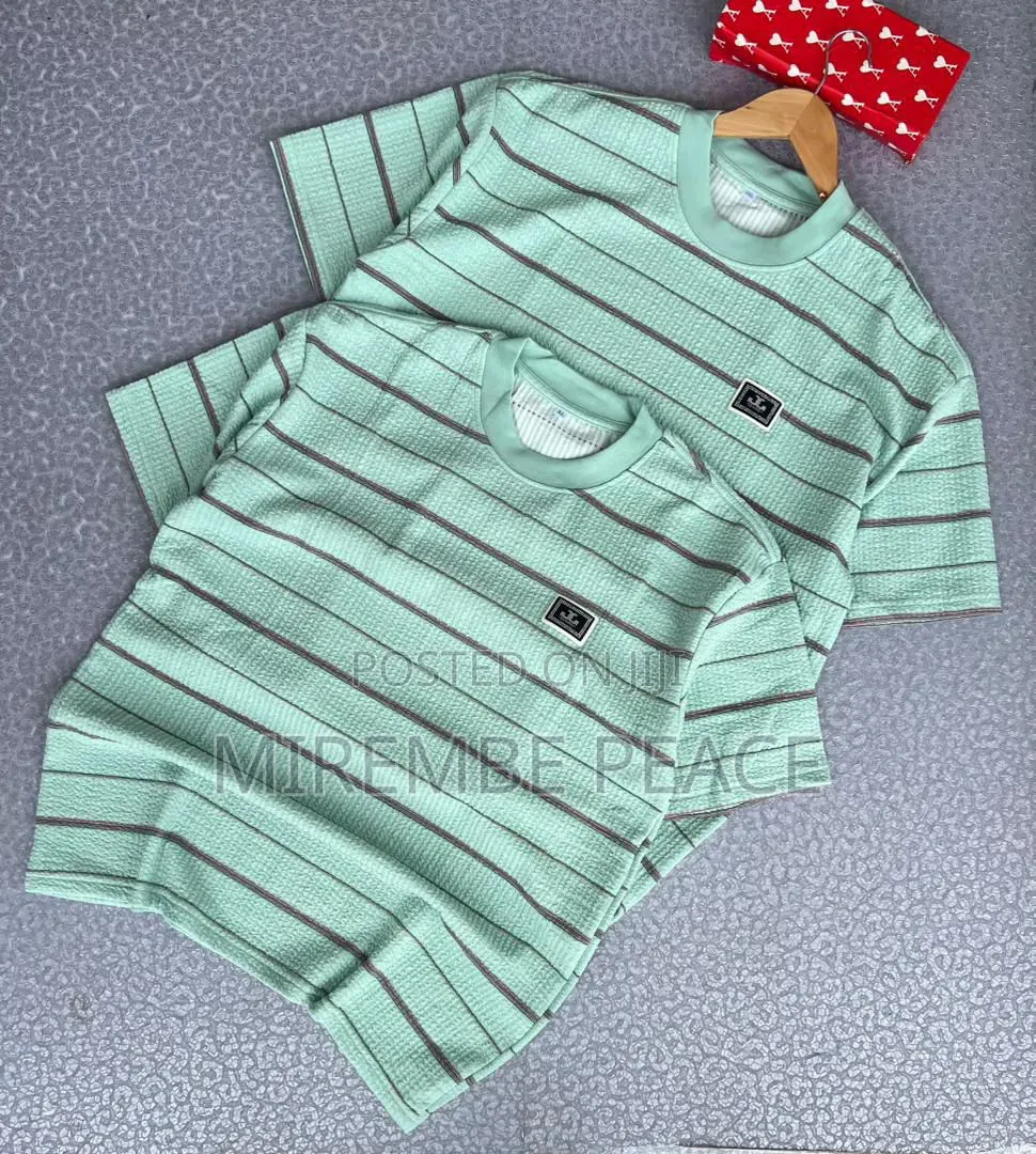 Round Neck Strips T-Shirts