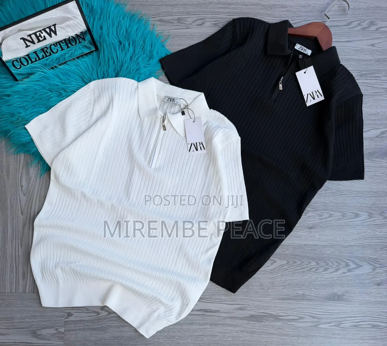 Body Fitting Knitted T-Shirts