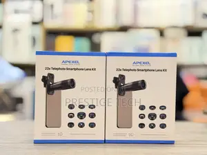Apexel 9in1 Smart Phone Lens Kit, 22x Telephoto, Wide Angle, Macro