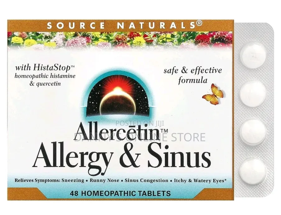 Allercetin With Histamine Quercetin, Allergy Sinus, 48 Tablets