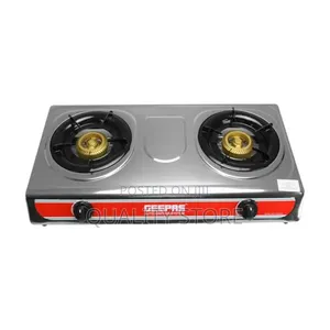 Geepas 2-Burner Gas Cooker