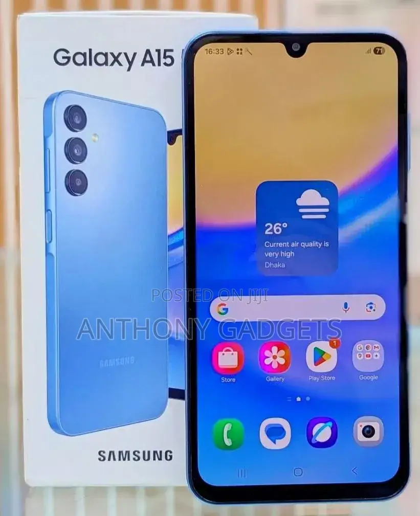 New Samsung Galaxy A15 5G 256 GB Blue