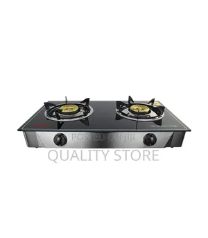 Yes 2-Burner Gas Cooker Glass