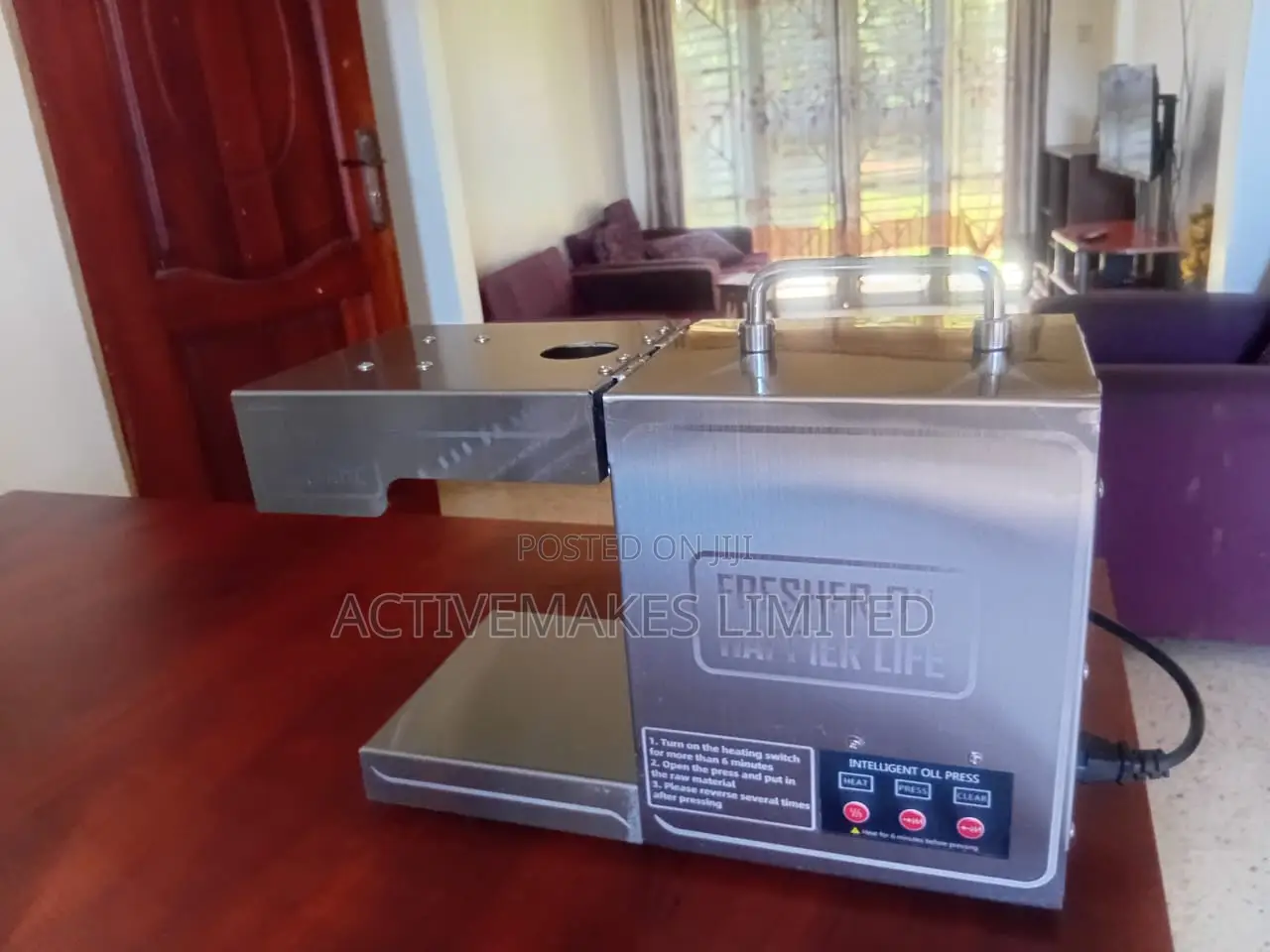 Oil Press Machine, Automatic Cold or Hot