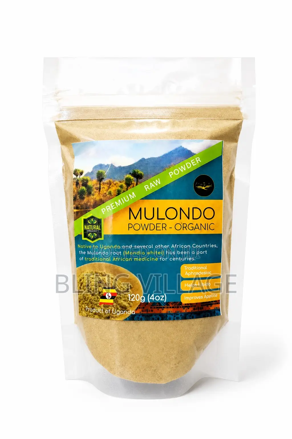 Mulondo Root Powder 120-G 100% Raw