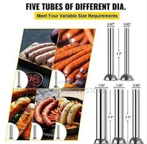 Vertical Stainless Steel Sausage Stuffer / Maker