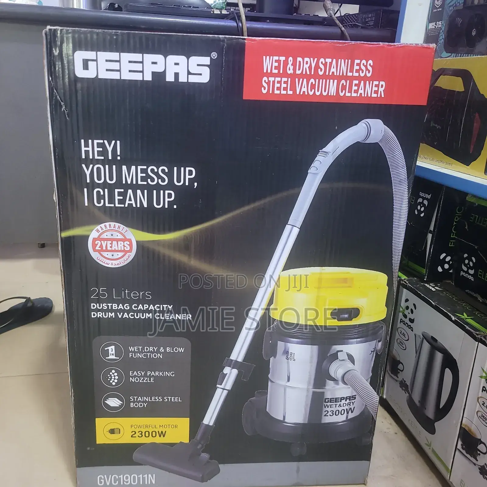 Geepas Wet and Dry Vacuum Cleaner, Vacuum Cleaner