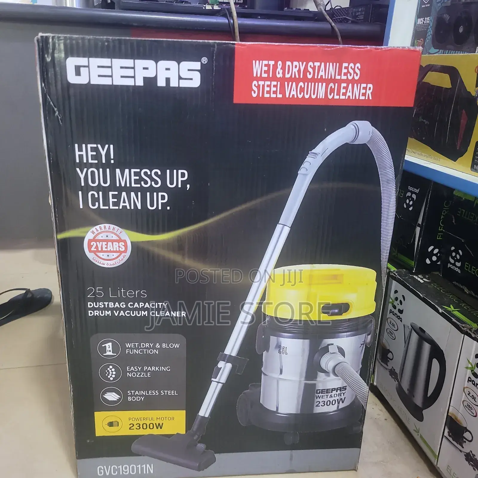 Geepas Wet and Dry Vacuum Cleaner, Vacuum Cleaner