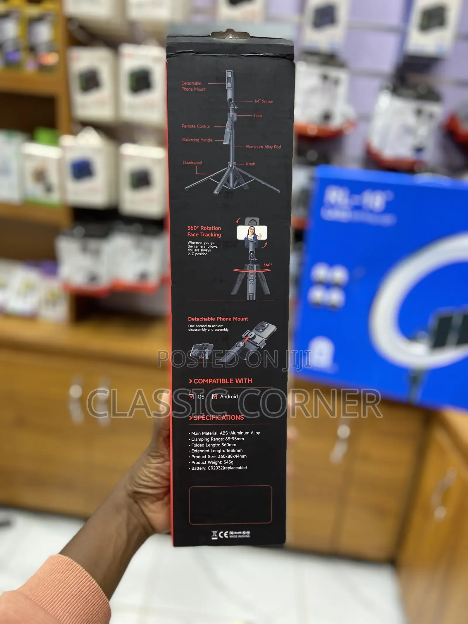C17 Ai Face Tracking Quadrapod Gimbal