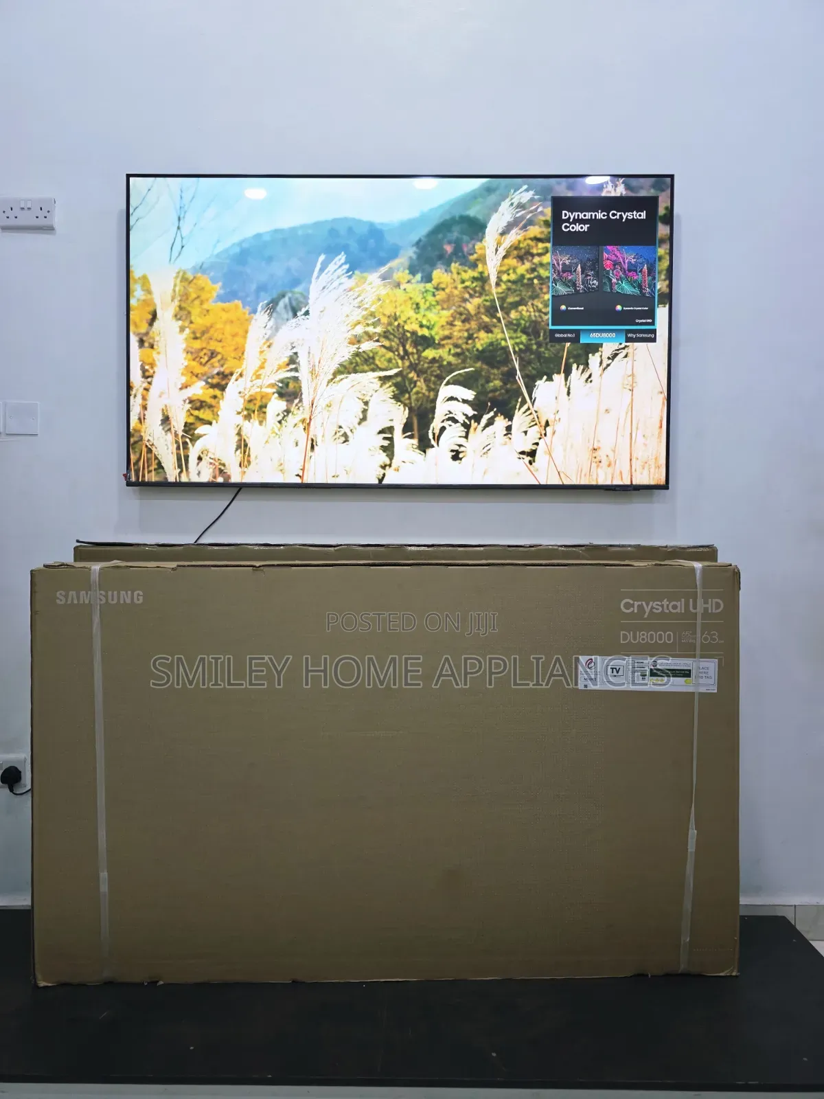 Samsung Du8000 65inches Super Slim Smart Tv With Verified Warranty