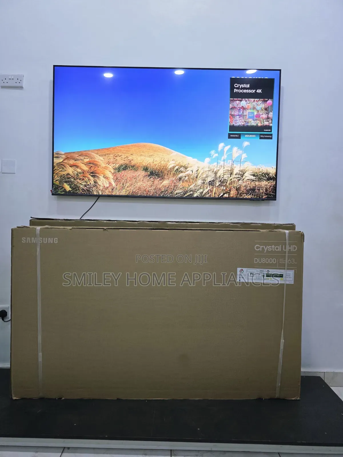 20% Discount Sales on Samsung Du8000 65inches Super Slim Smart Tv
