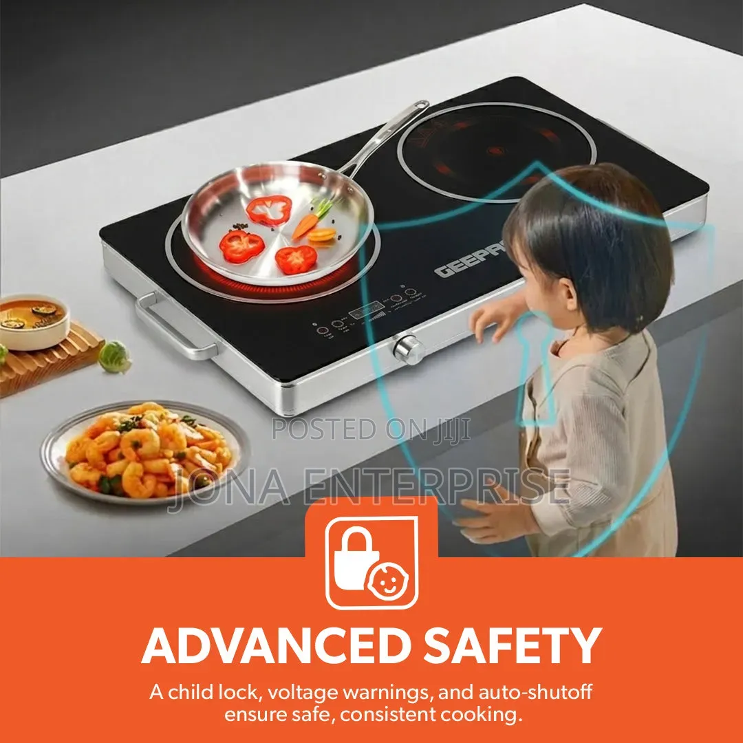 Geepas Infrared Cooker Double