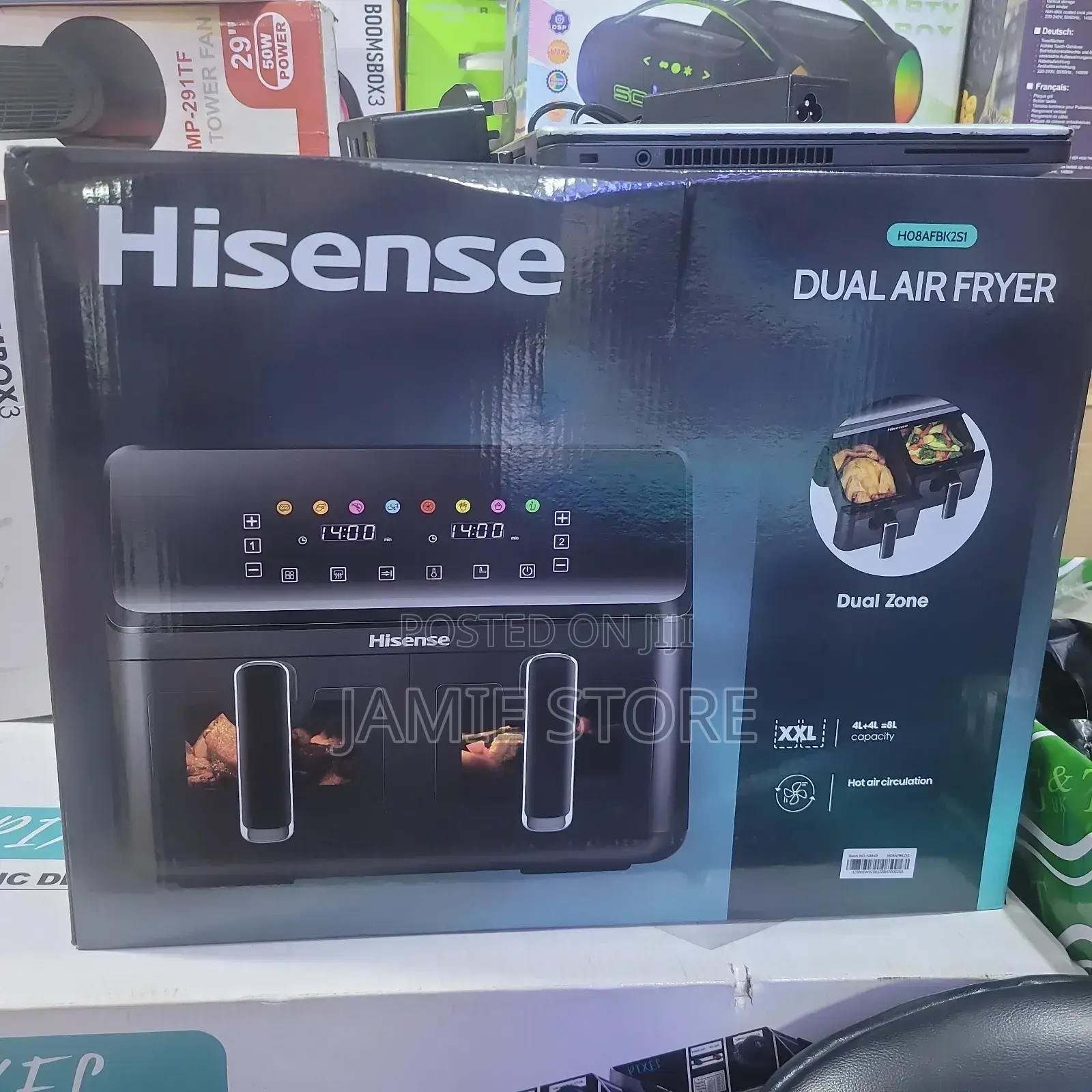 Hisense Dual Airfryer,Hisense Airfryer 8l