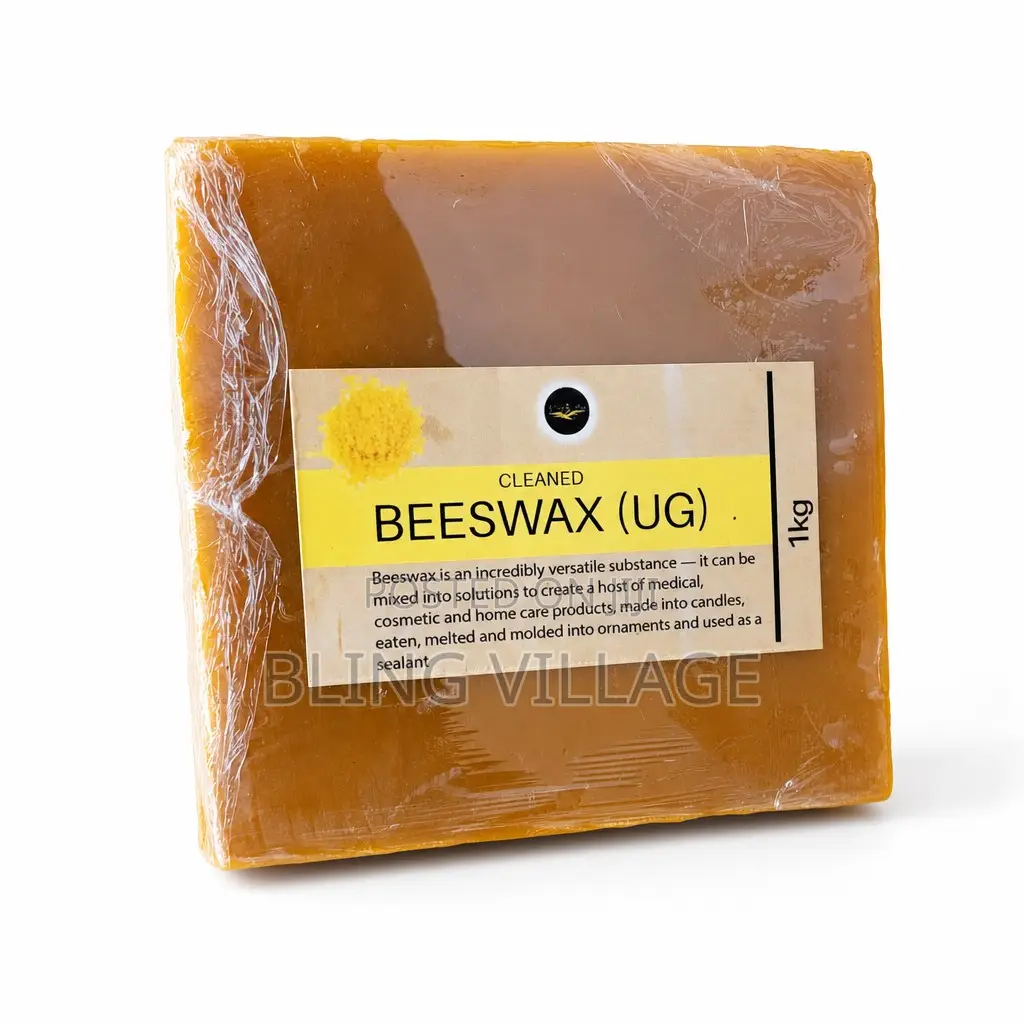 Beeswax 1kg Cleaned (Blocks) Pure Ugandan