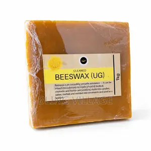 Beeswax 1kg Cleaned (Blocks) Pure Ugandan