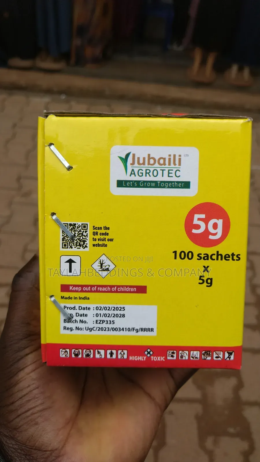 Rats Poison 100pcs Inside. Zinc Phospide Number 1 for Eliminating Rats