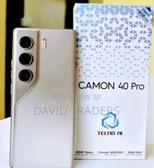 New Tecno Camon 40 Pro 5G 256 GB Rose Gold