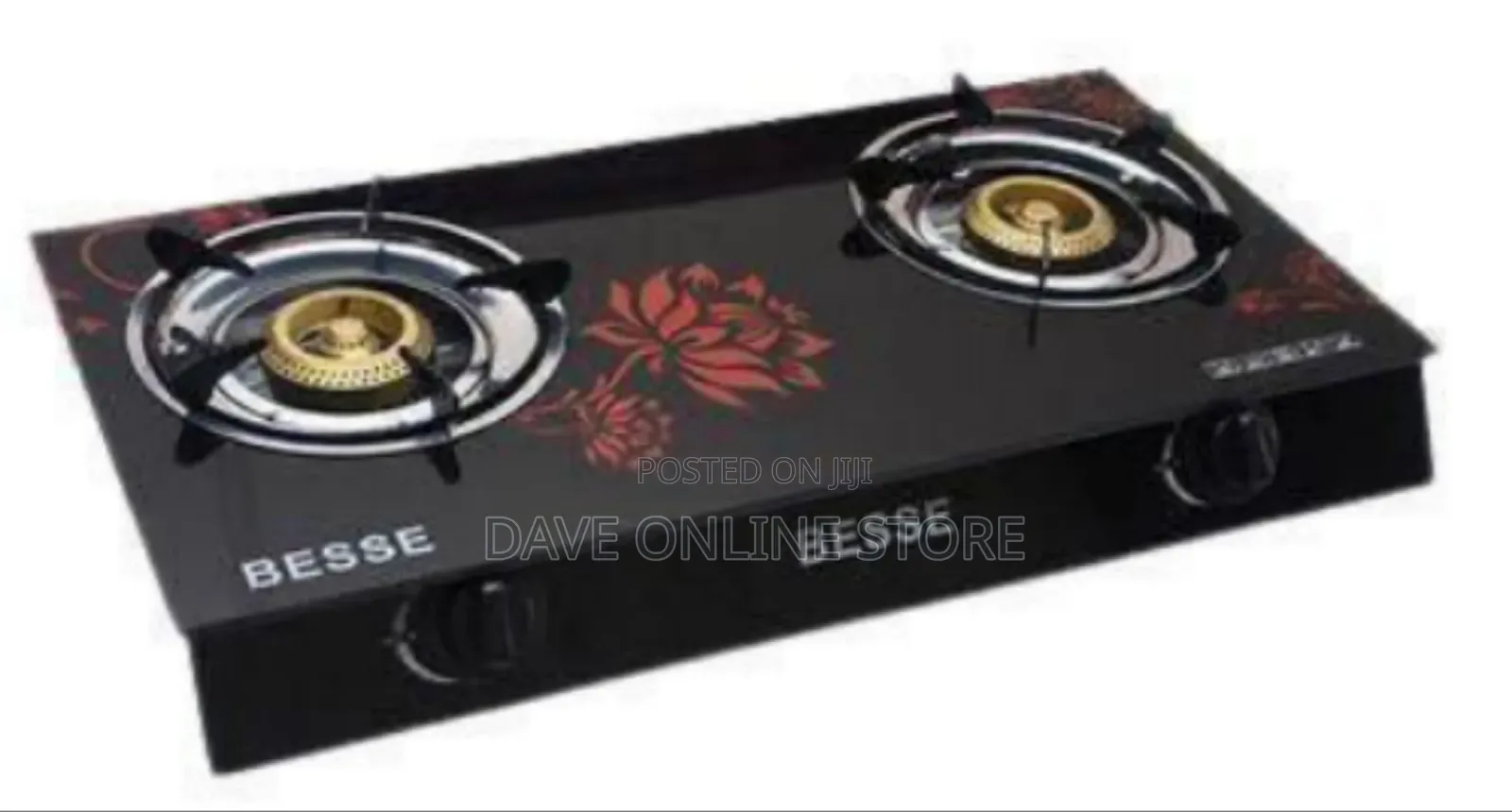 Besse Dual Burner Gas Cooktop