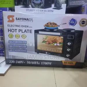 Electric Oven With Hot Plate,45l Electric Oven