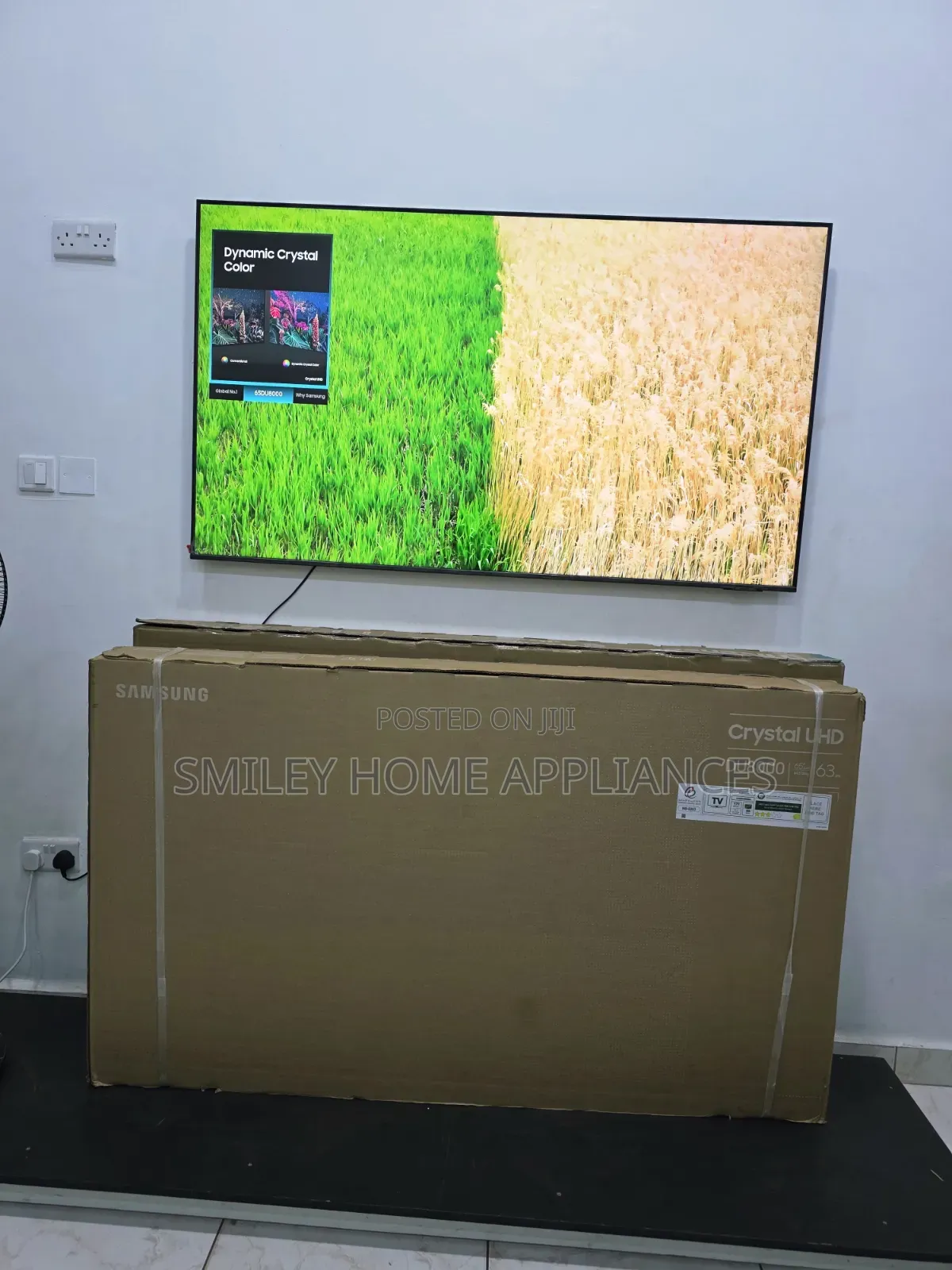 65inches Brand New Boxed Samsung Du8000 Super Slim Smart Tv