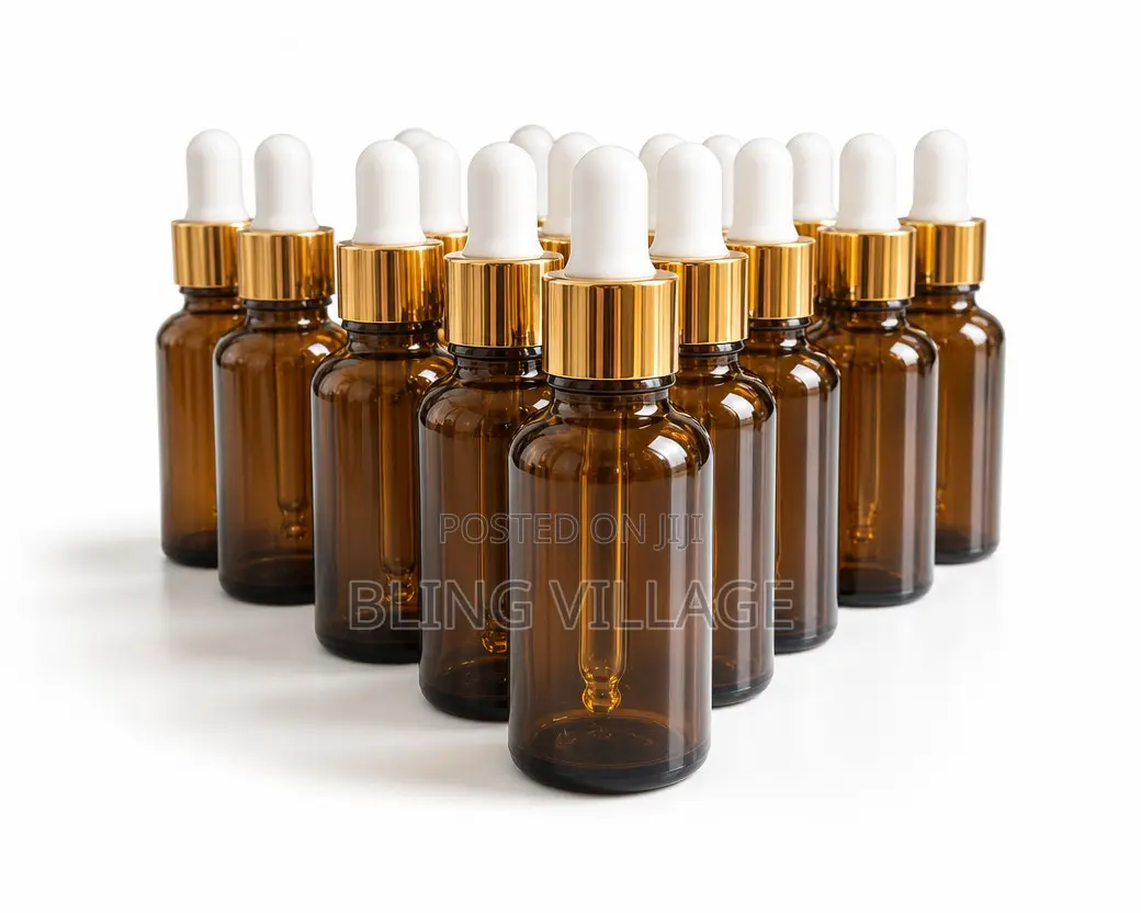 Glass Dropper Bottles 30ml Amber or Clear