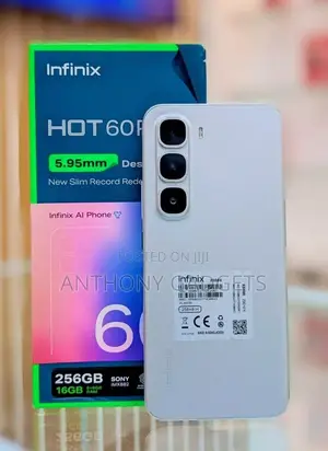 New Infinix Hot 60 Pro+ 256 GB White