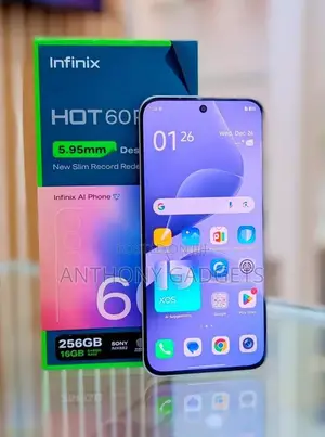 New Infinix Hot 60 Pro+ 256 GB White