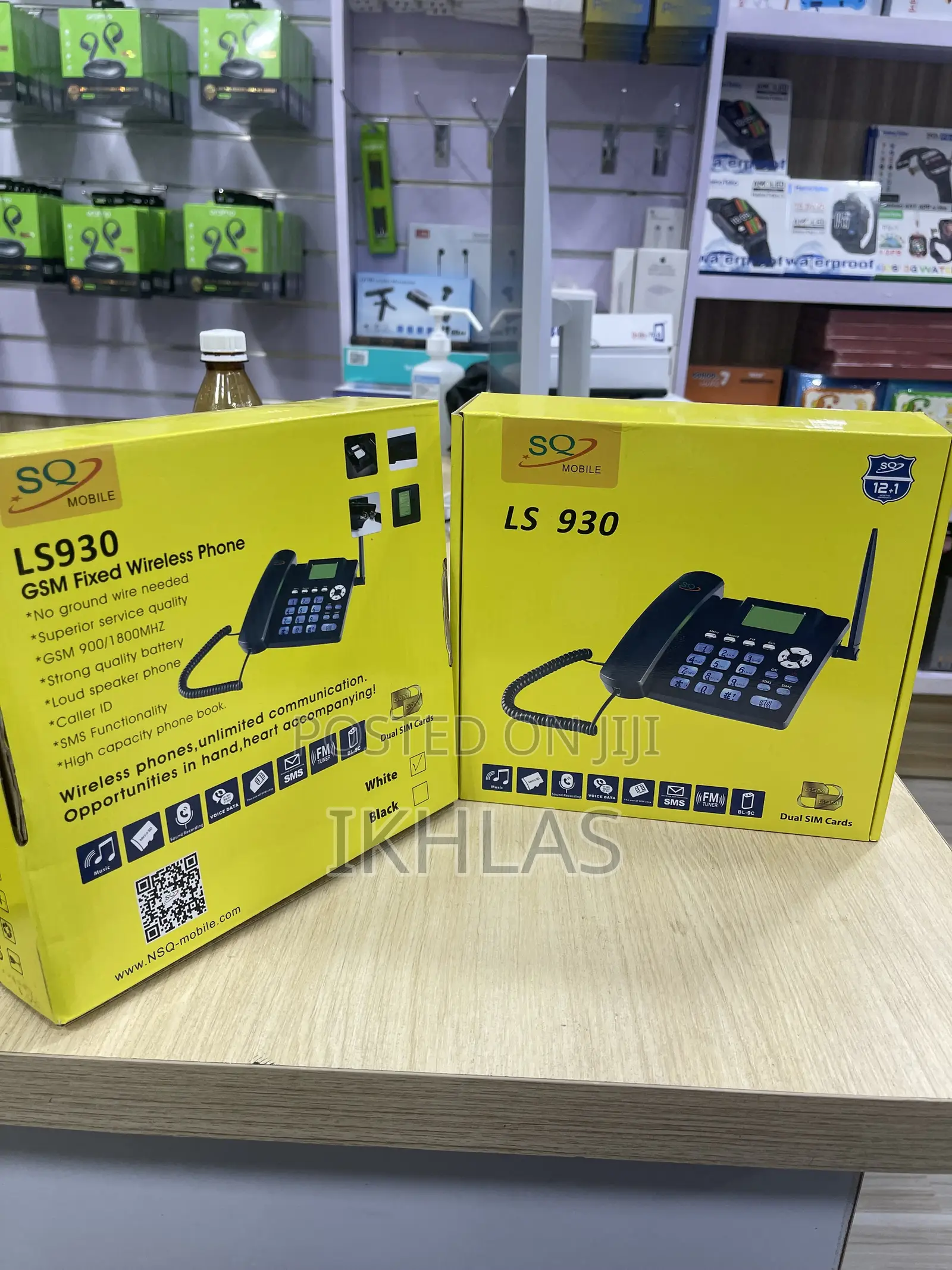 The Sq Ls 930 Is Dual-Sim GSM-Powered Wireless Landline Used in Homes
