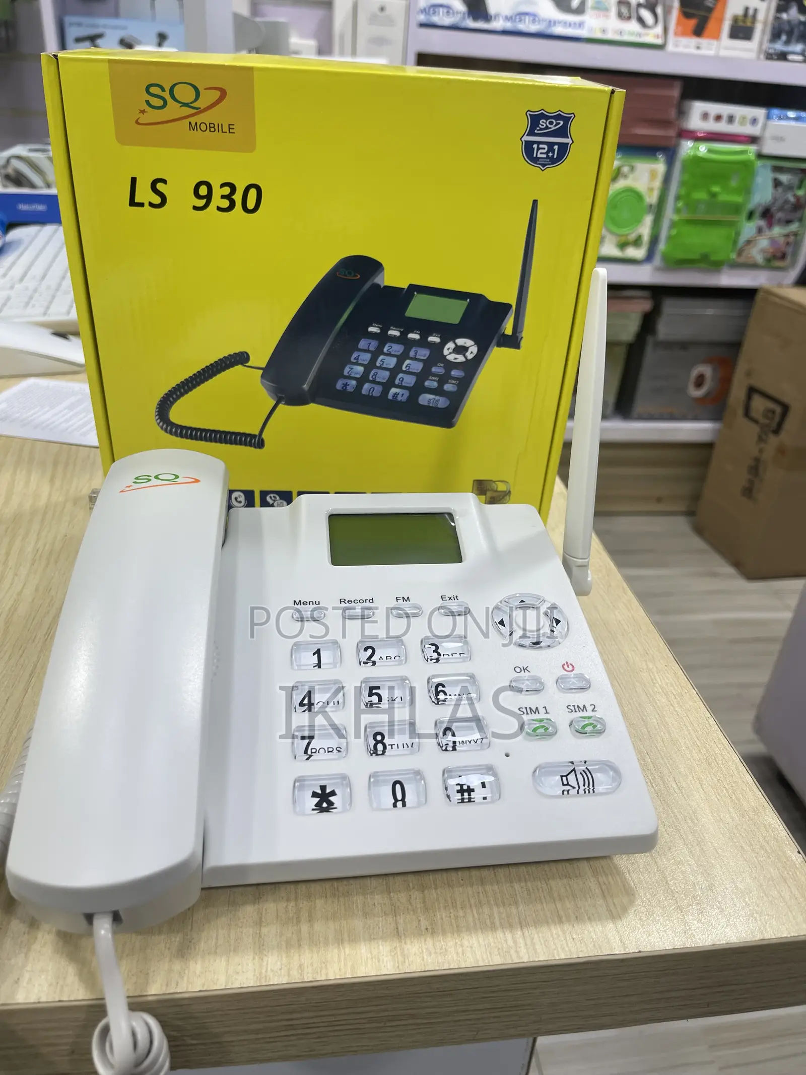 The Sq Ls 930 Is Dual-Sim GSM-Powered Wireless Landline Used in Homes