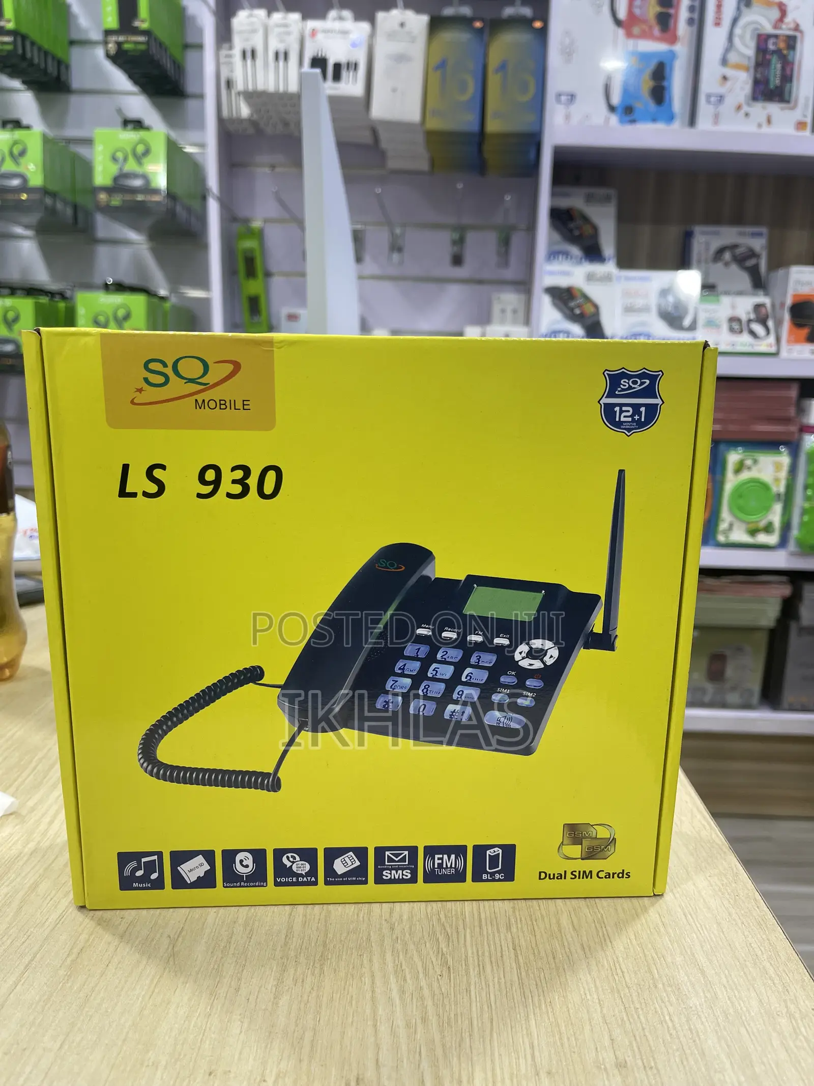 The Sq Ls 930 Is Dual-Sim GSM-Powered Wireless Landline Used in Homes