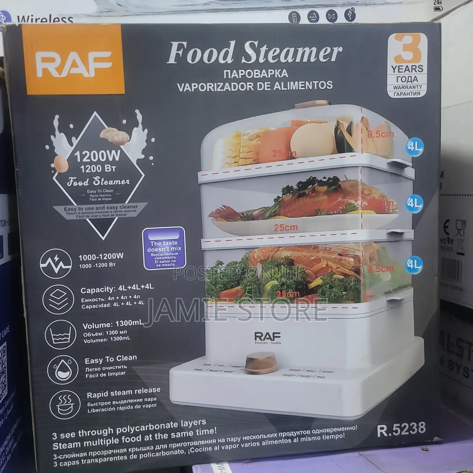 Raf Food Steamer