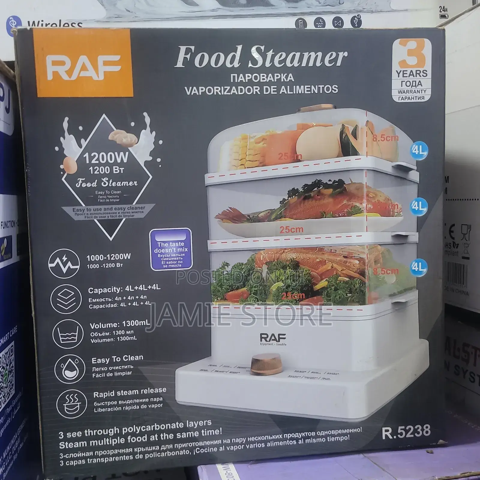 Raf Food Steamer