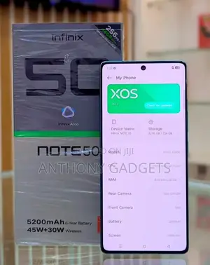 New Infinix Note 50 Pro 256 GB Gray