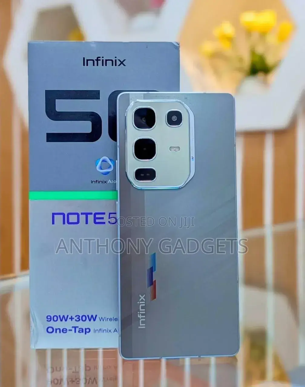 New Infinix Note 50 Pro 256 GB Gray