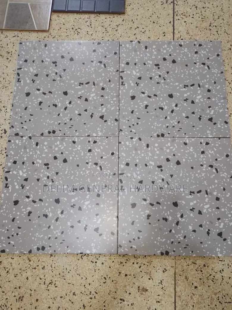 Floor Tiles Twyford 40by 40 Grey Terrazzo