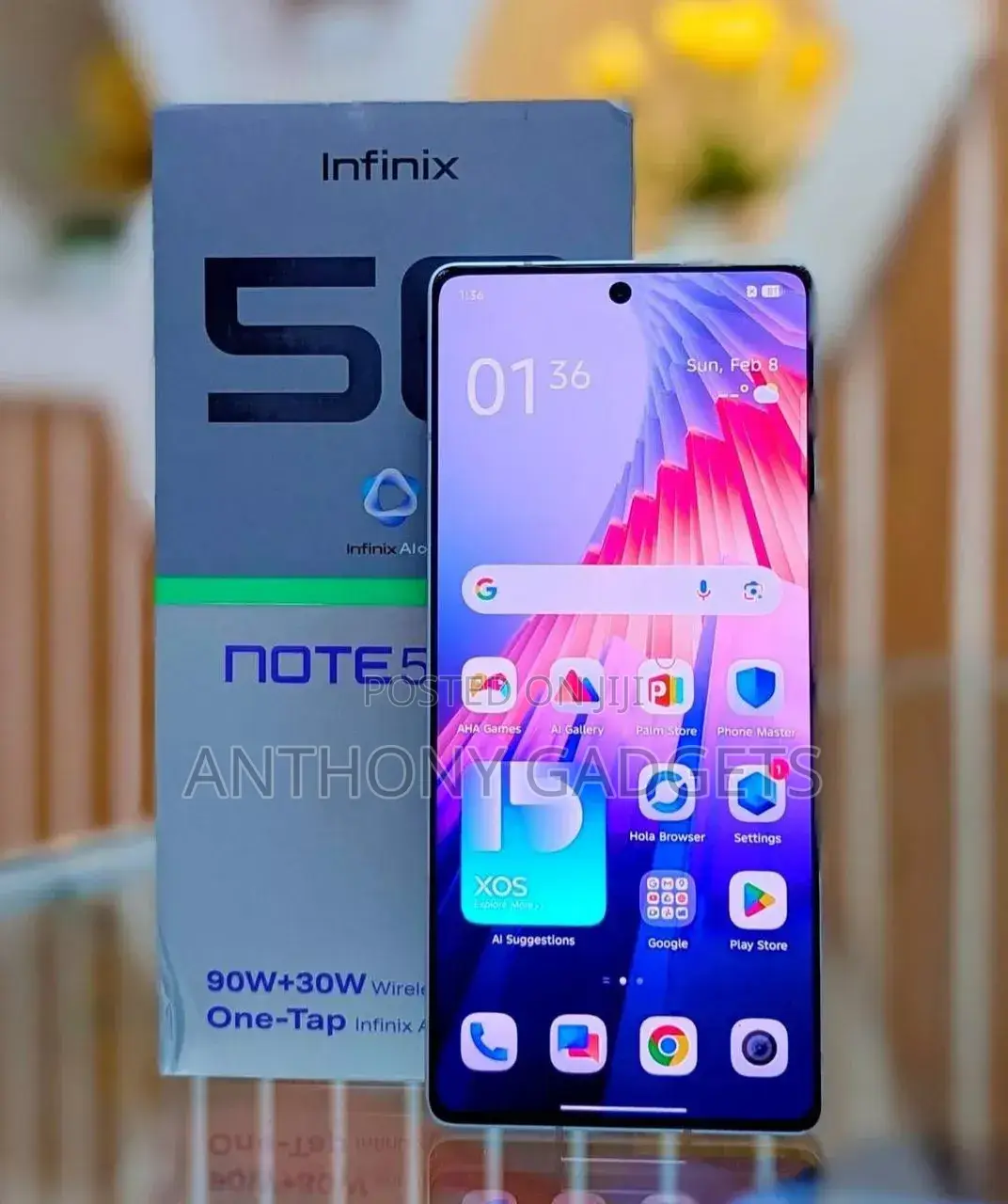 New Infinix Note 50 Pro 256 GB Green