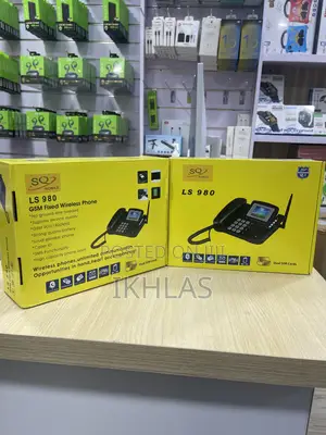 Sq Mobile Sq Ls-980 Dual Sim GSM Wireless Landline Desktop Phone