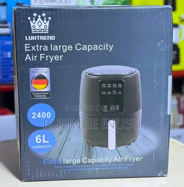 Brand New 6 Litres Luxtrend Air Fryer Available