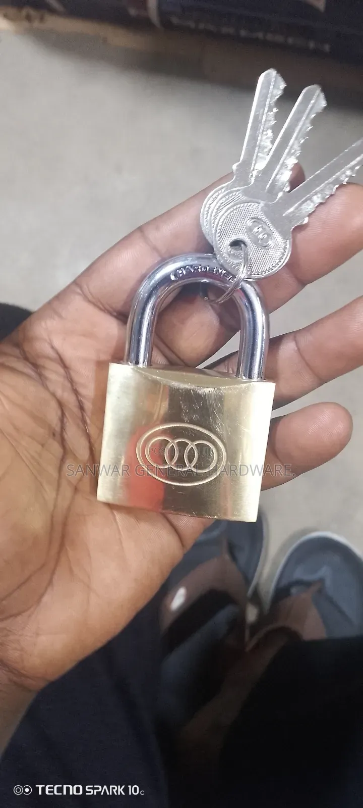 Tri-Circle Padlocks(Original) "266,265"