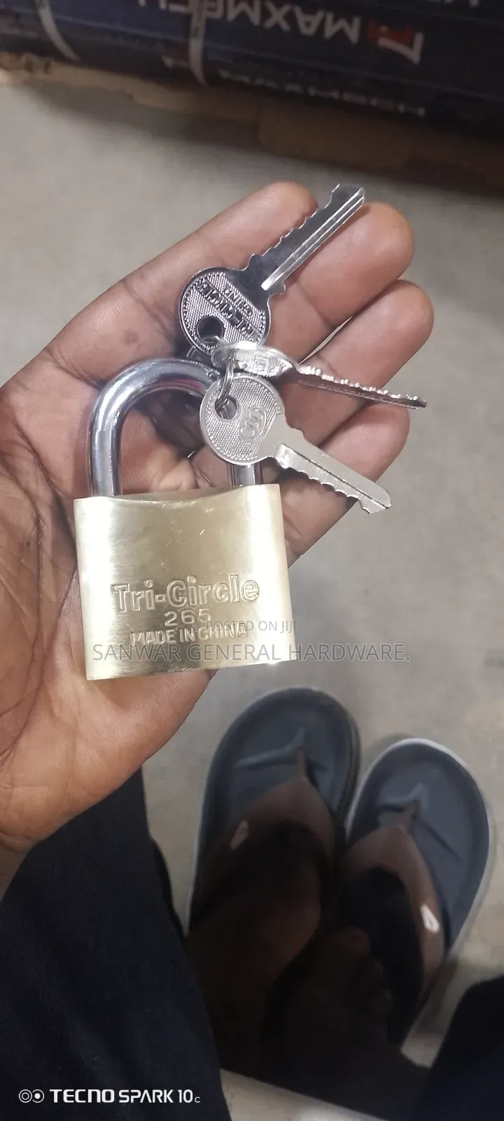 Tri-Circle Padlocks(Original) "266,265"