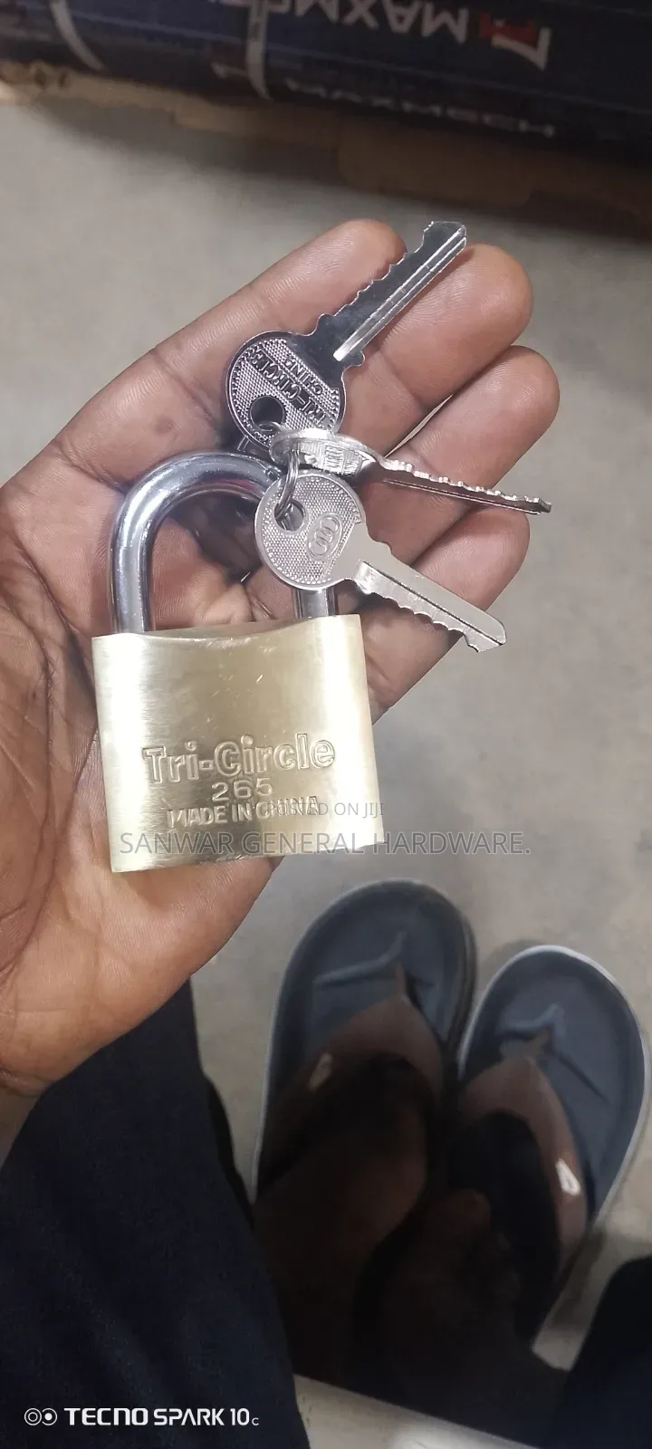 Tri-Circle Padlocks(Original) "266,265"