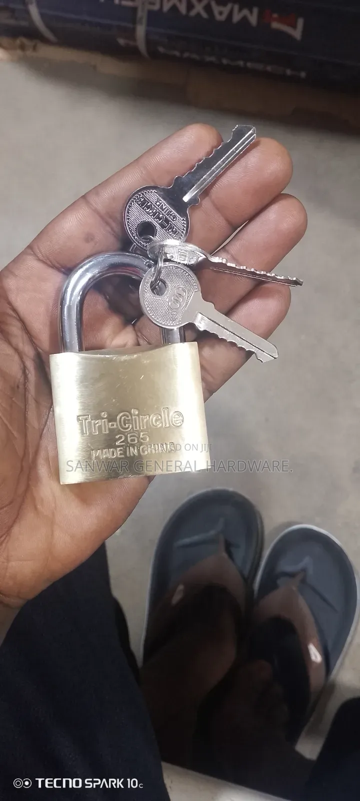 Tri-Circle Padlocks(Original) "266,265"