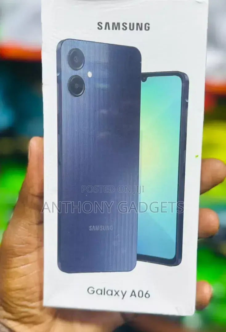 New Samsung Galaxy A06 128 GB Black